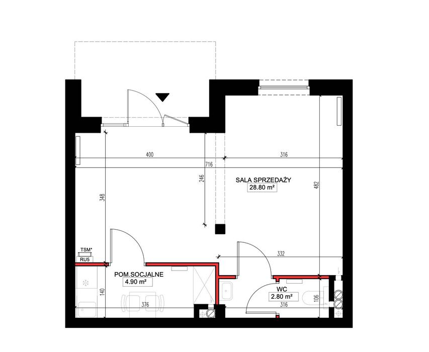 Sprzedam lokal usługowy Grójec