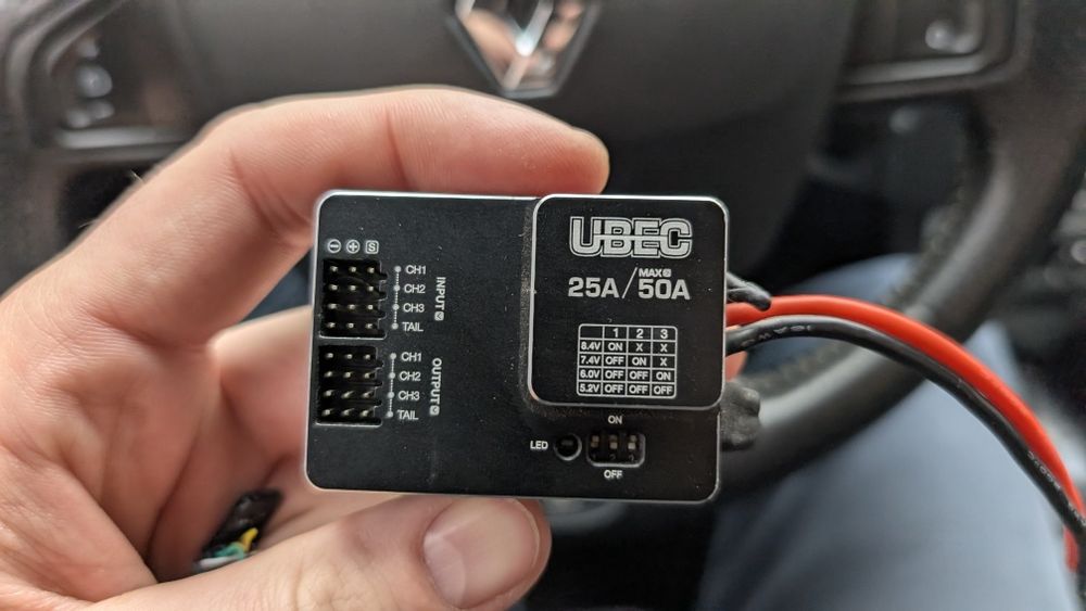 Модуль UBEC Hobbywing 25A/50A