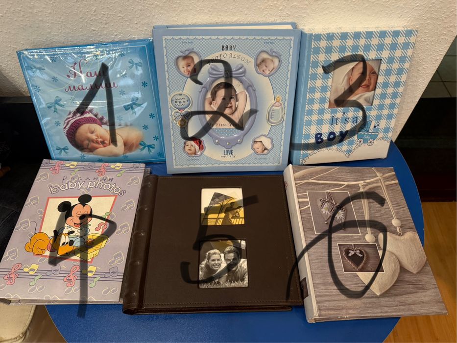 Фотоальбоми для малюка різні