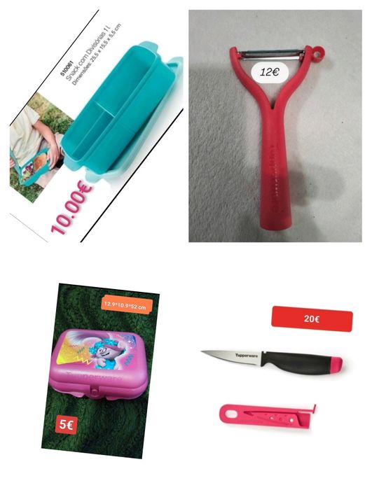 Tupperware vários