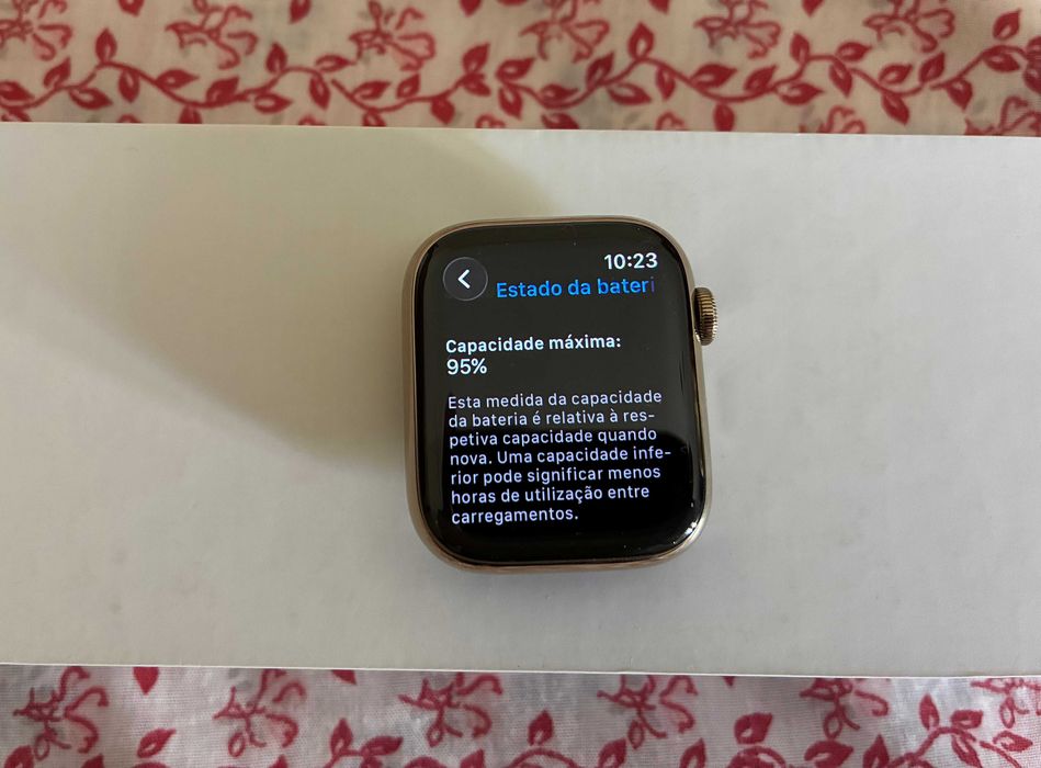 Apple Watch Serie 7 45mm Stainless Stell