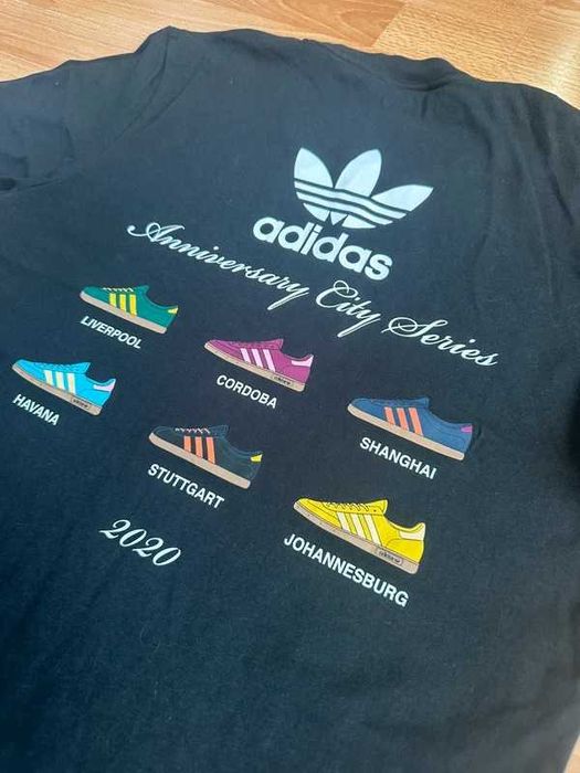Adidas Anniversary City Series 2020 - Limitowana koszulka black tshirt