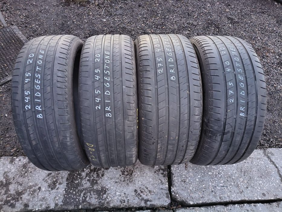 Opony letnie Bridgestone Pirelli 245/45 R20, 275/40 R20, komplet 4szt