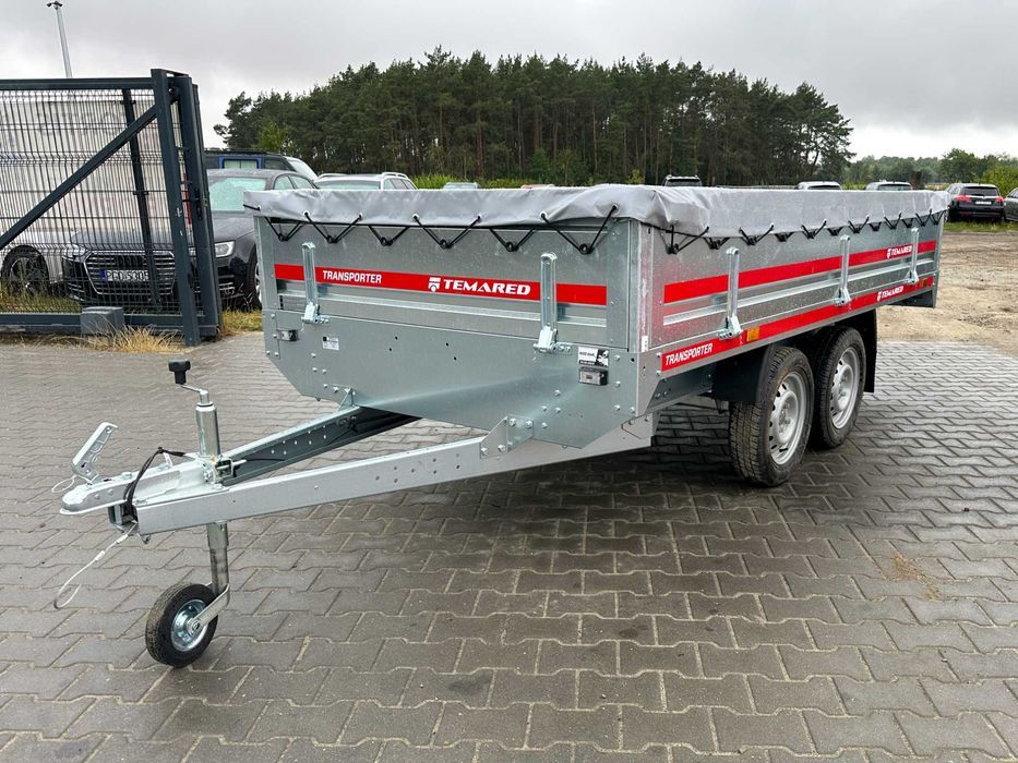 Przyczepka 304x151 cm TEMARED TRANSPORTER 3015/2 0,75T