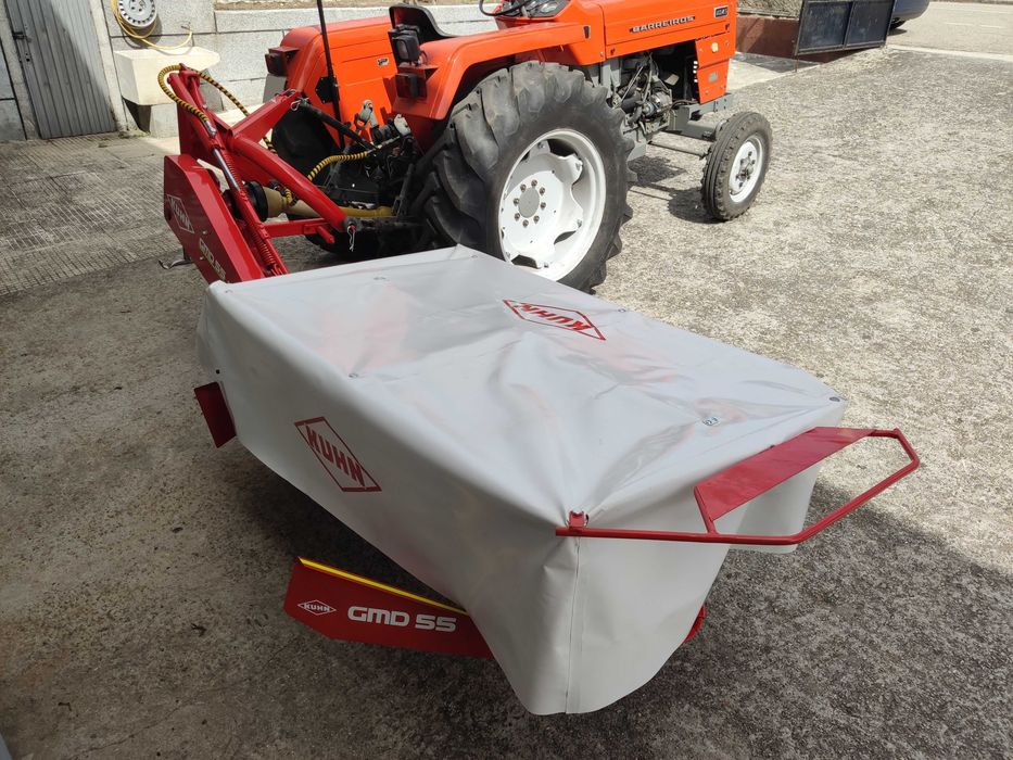 Gadanheira Ceifeira rotativa de discos KUHM GMD 55