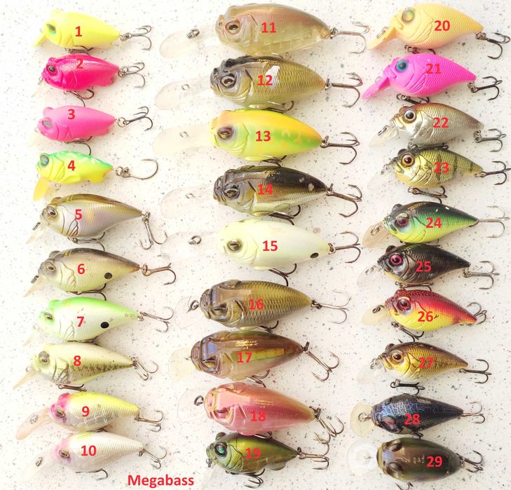 Воблеры Megabass DEPS Daiwa