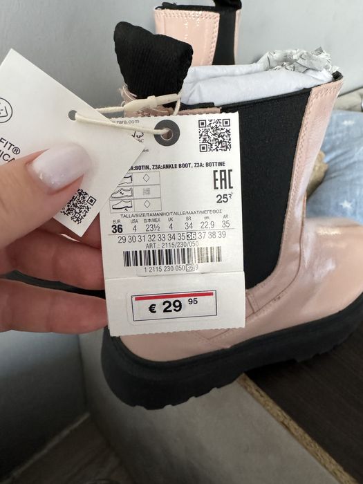 Ботинки жіночі zara,ботинкипідліткове,дитяче