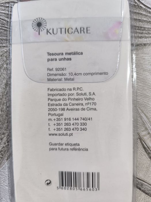 Tesouras para unhas