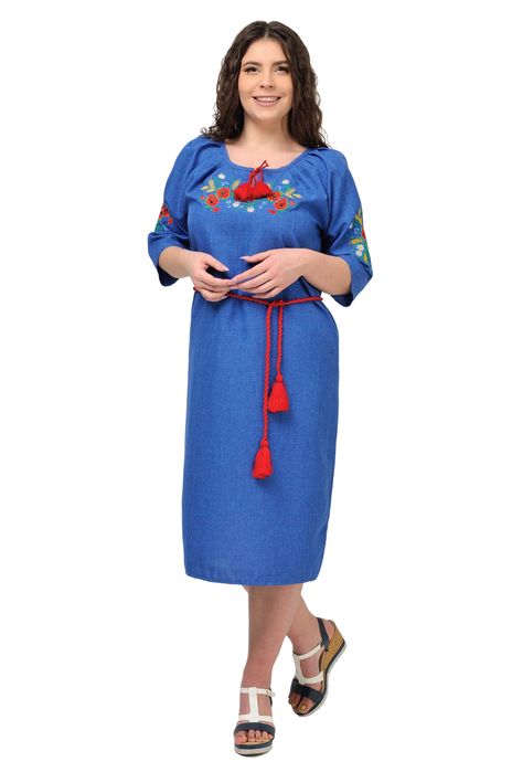 Сукня вишиванка Маки