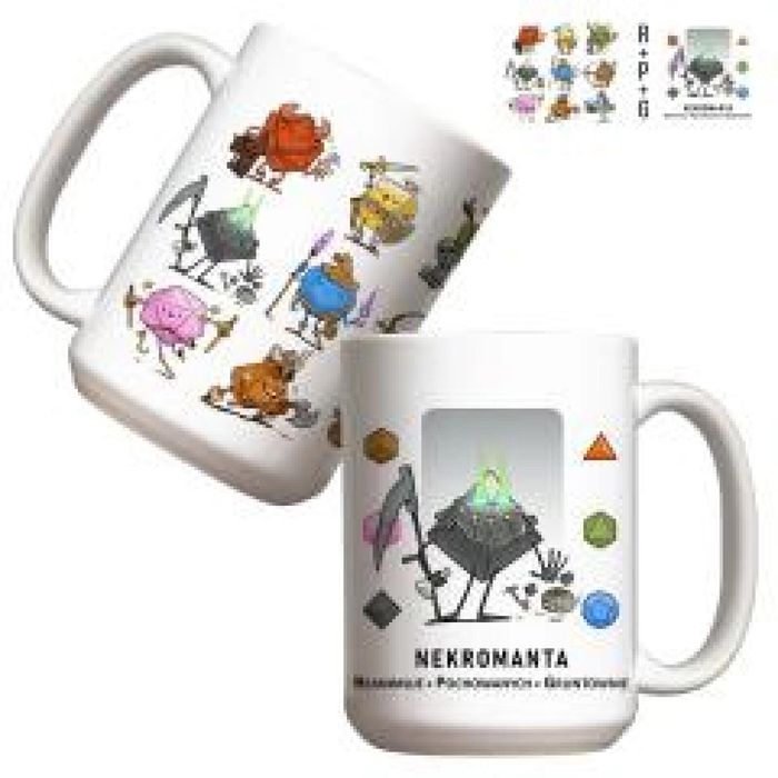 Kubek - RPG - Nekromanta 440ml oprawa: pudełko