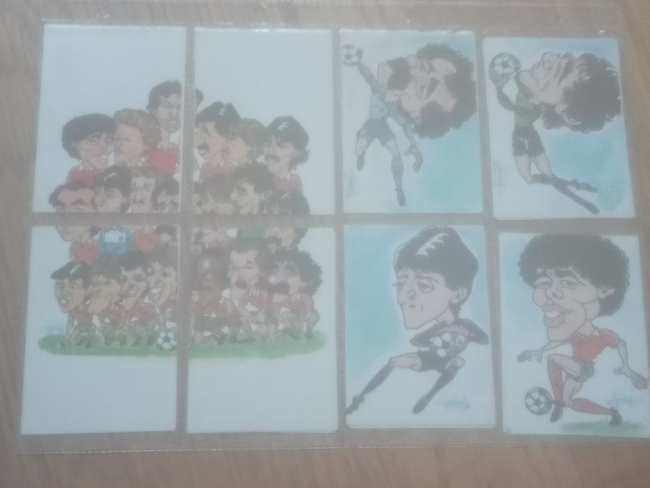 Coleção de calendários da Seleção Portuguesa