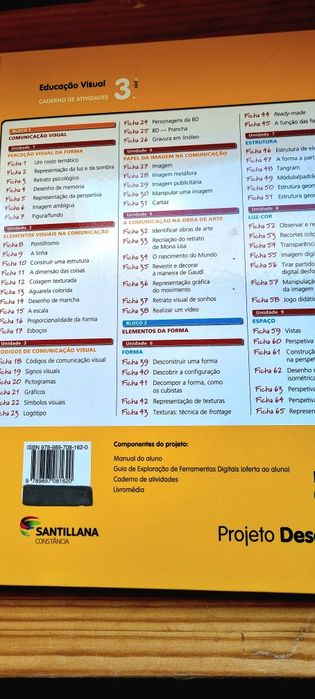 Livro de Educação Visual +Caderno de Actividades 3° ciclo
