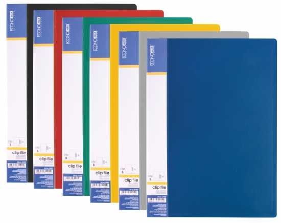 Папка пластикова з притиском Economix А4