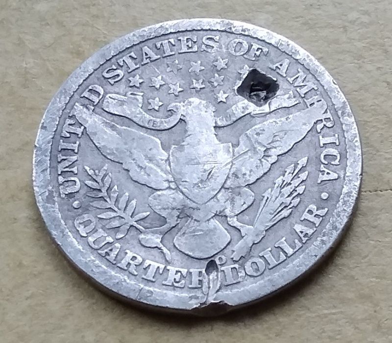 США ¼ доллара 1894 г О