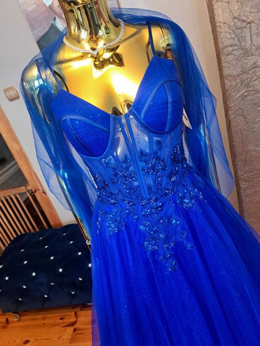 Suknia na studniówkę Paradise Glam Lapis Lazuli edt R36 Polski produce