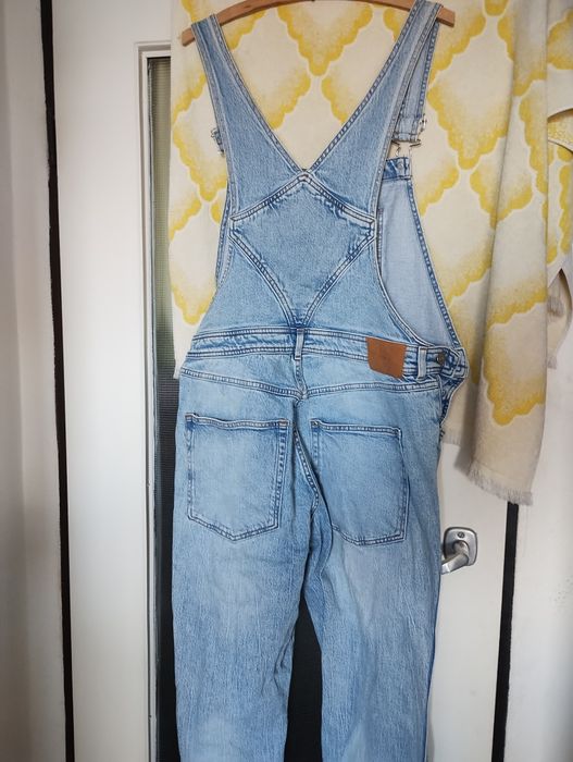 Джинсовий комбінезон для вагітних