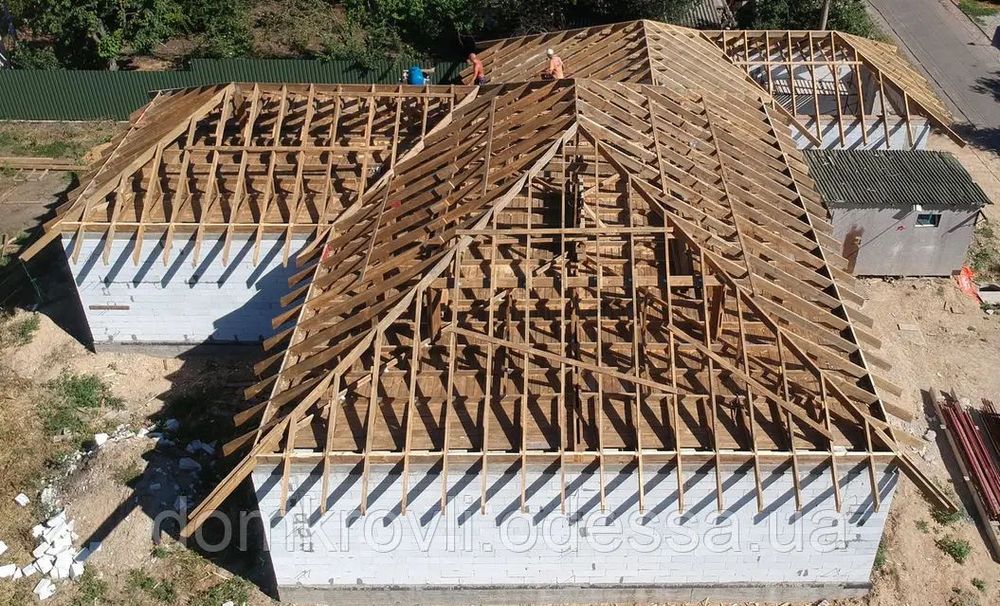 Покрівельні роботи під ключ, Обухів та київська область