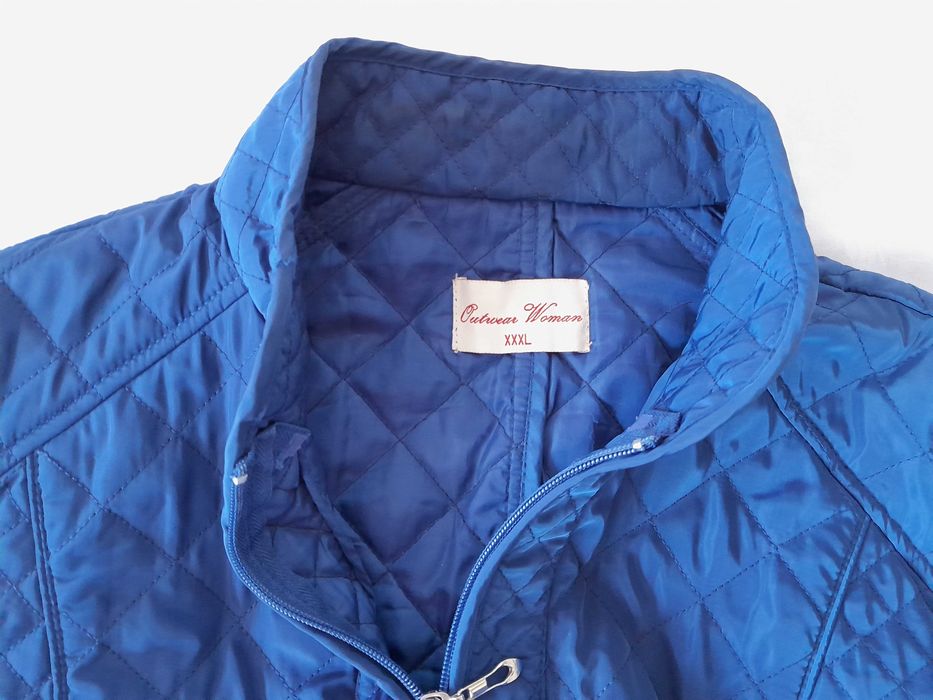 kurtka wiosenna  kobaltowa Outwear roz. XXXL WYMIARY!