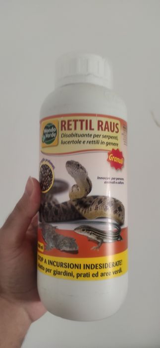 Anti répteis não toxico