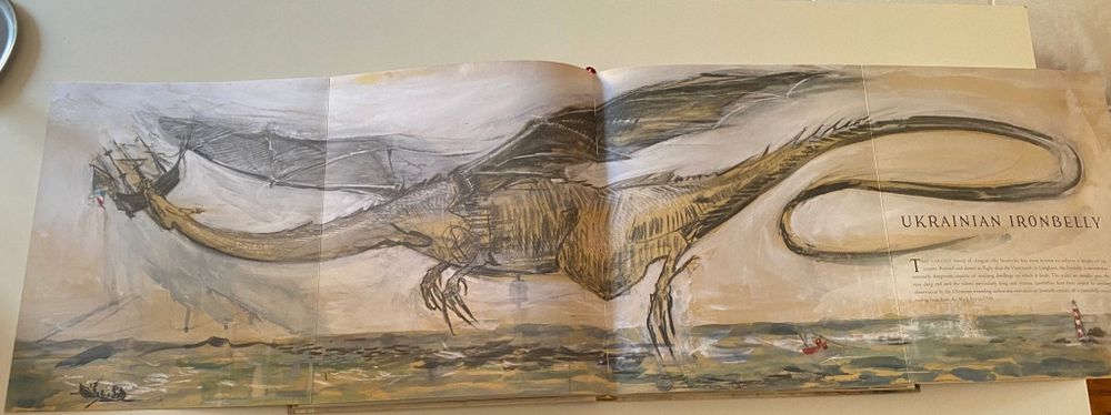 Livro de ilustrações de Fantastic Beasts