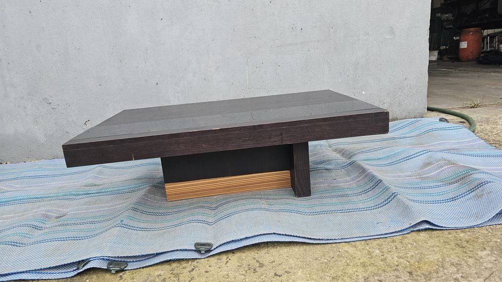 Móvel tv e mesa de centro marca TGV wengue