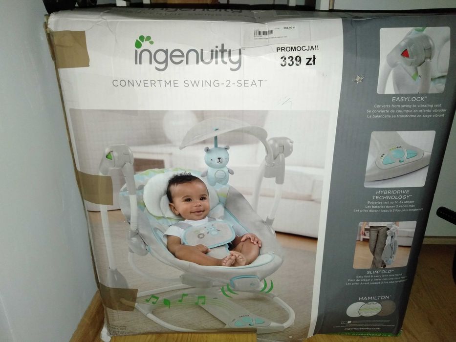 Ingenuity huśtawka hybrydowa bujak