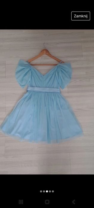 Sukienka Luiza baby blue
