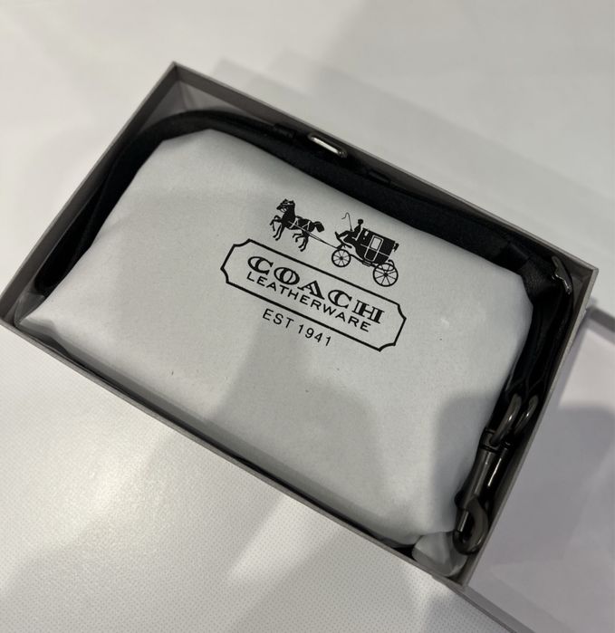 ОРИГИНАЛЬНАЯ Мужская сумка-мессенджер Coach crossbody | Чоловіча сумка