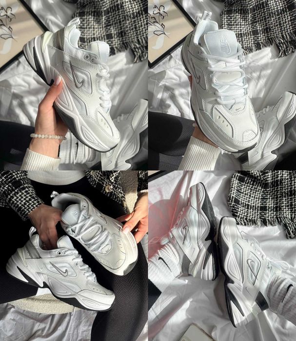 Женские кроссовки Nike M2K Tekno Essential White Black 36-41 Новинка!