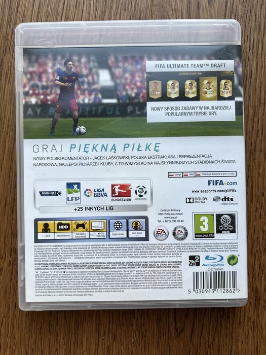 Gra PlayStation 3 FIFA 16