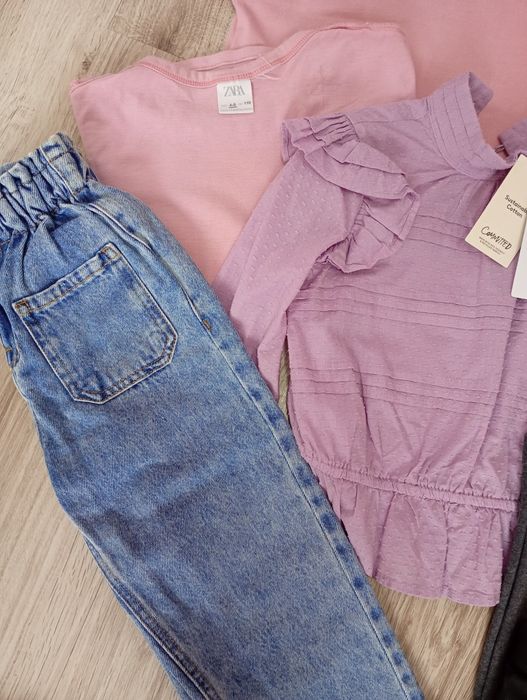 Paka ubranek do przedszkola Zara 116 obuwie