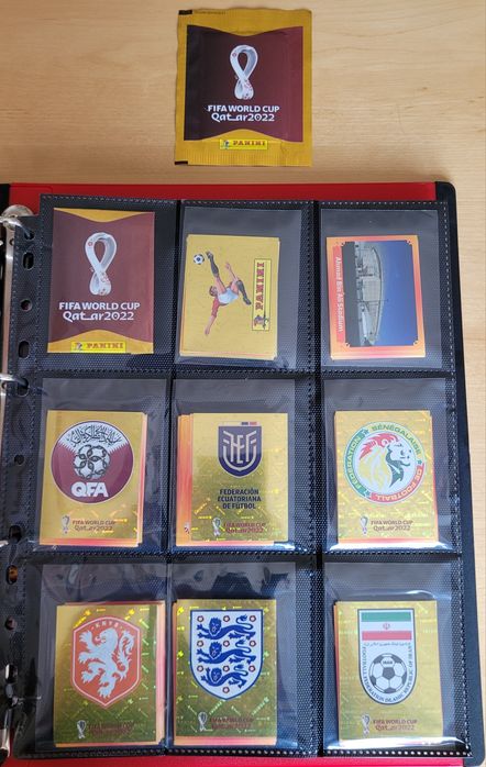 Coleção completa Panini Fifa world cup 2022 Qatar - 2 versões