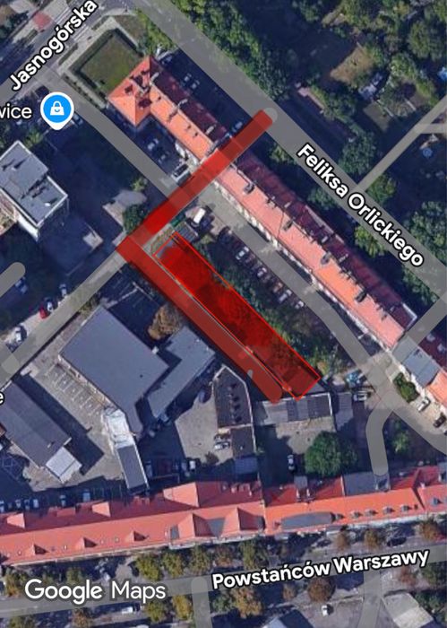 Garaż na wynajem w centrum Gliwic z wjazdem od Orlickiego