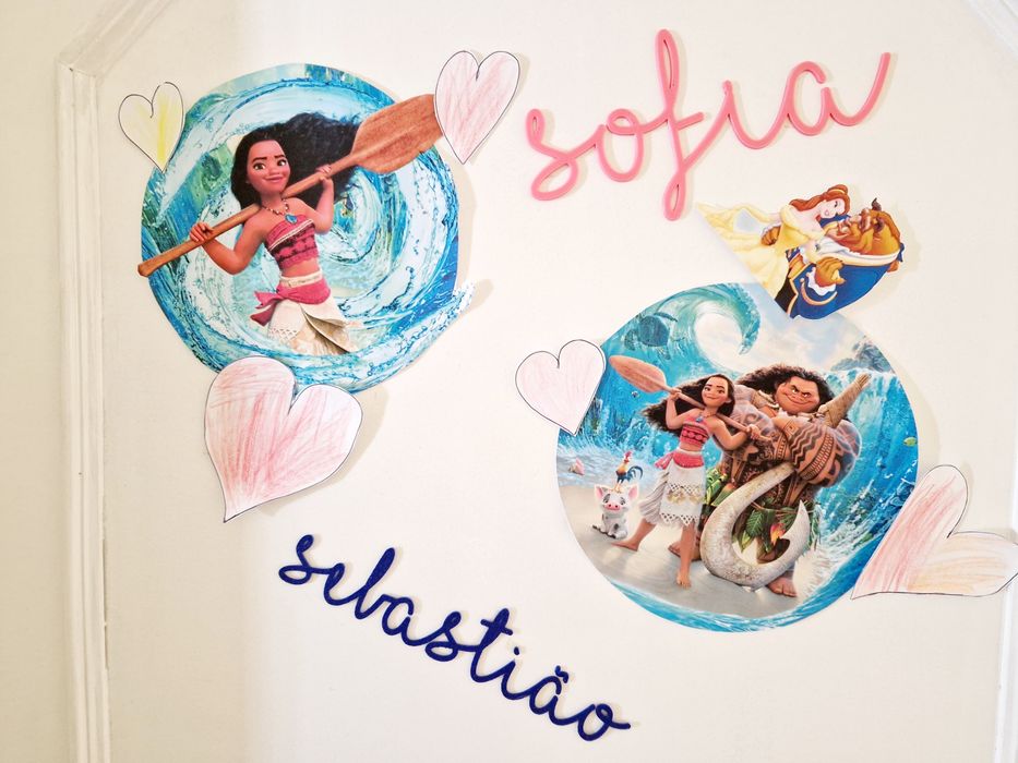 Nome para porta/parede