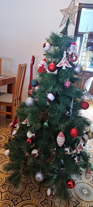 Árvore de natal decorada