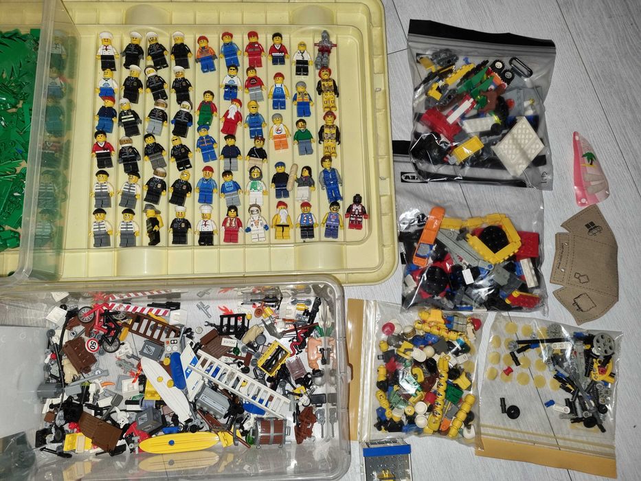 LEGO city + klocki luzem (10kg)