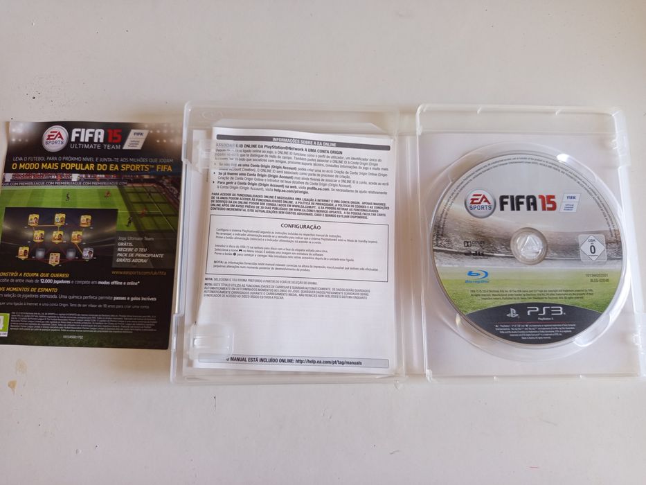 Jogo FIFA 15 para PS3