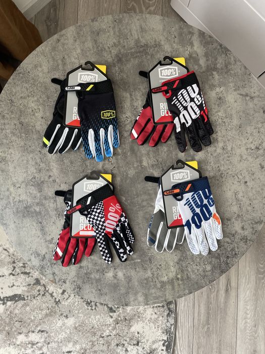 Мото рукавиці 100% , мото перчатки 100% , вело рукавички