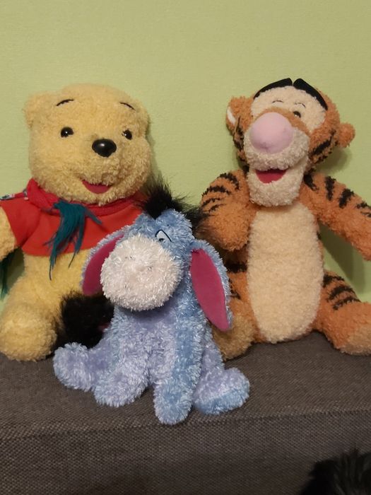 Kubuś Puchatek Tygrysek ( interaktywny)i Osiołek