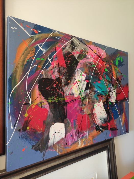 Alfredo Pierro - pintura a acrílico sobre tela
