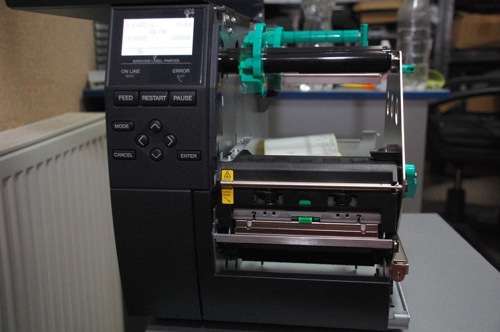 TOSHIBA B-EX4 промисловий принтер етикеток 305мм/с, Ethernet 101мм