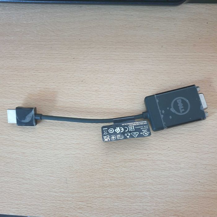Adaptador HDMI para VGA Dell original. muito bom estado