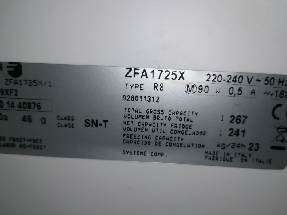 Gavetas para arca congeladora Fagor Modelo ZFA1725X-1