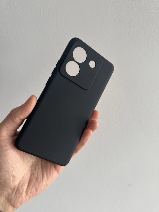 Etui Plecki Silikonowe czarne do POCO M7 PRO 5G
