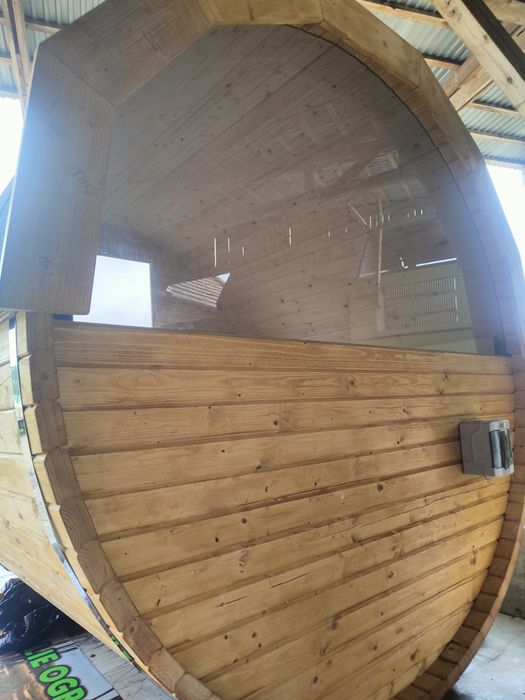 Sauna beczka ogrodowa !!