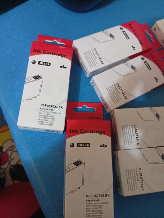 Impressora Canon PIXMA MG5750 Wi-Fi + 10 Tinteiros XL Selados