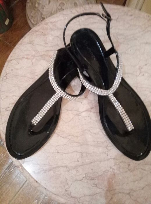 Сланцы силиконовые со стразами.