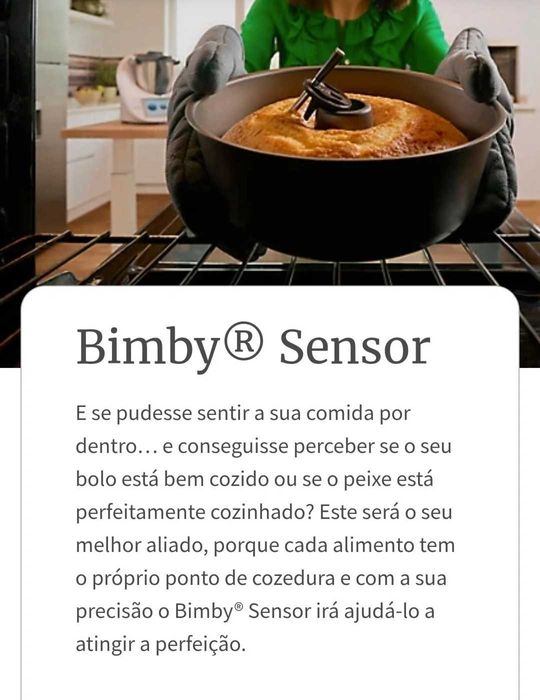 Bimby T7 como nova + Mandolina + Sensor