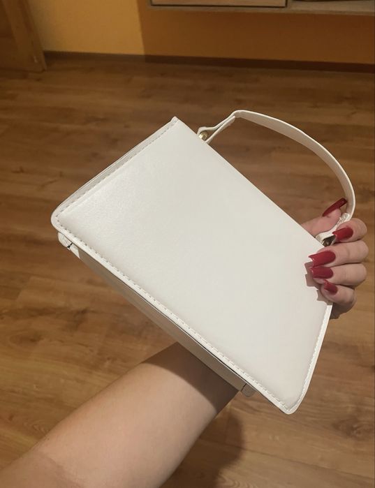 Сумка клатч. Біла. Нова
