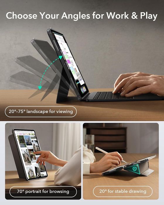 ESR Shift Capa Teclado iPad Pro 13" M4 / M5